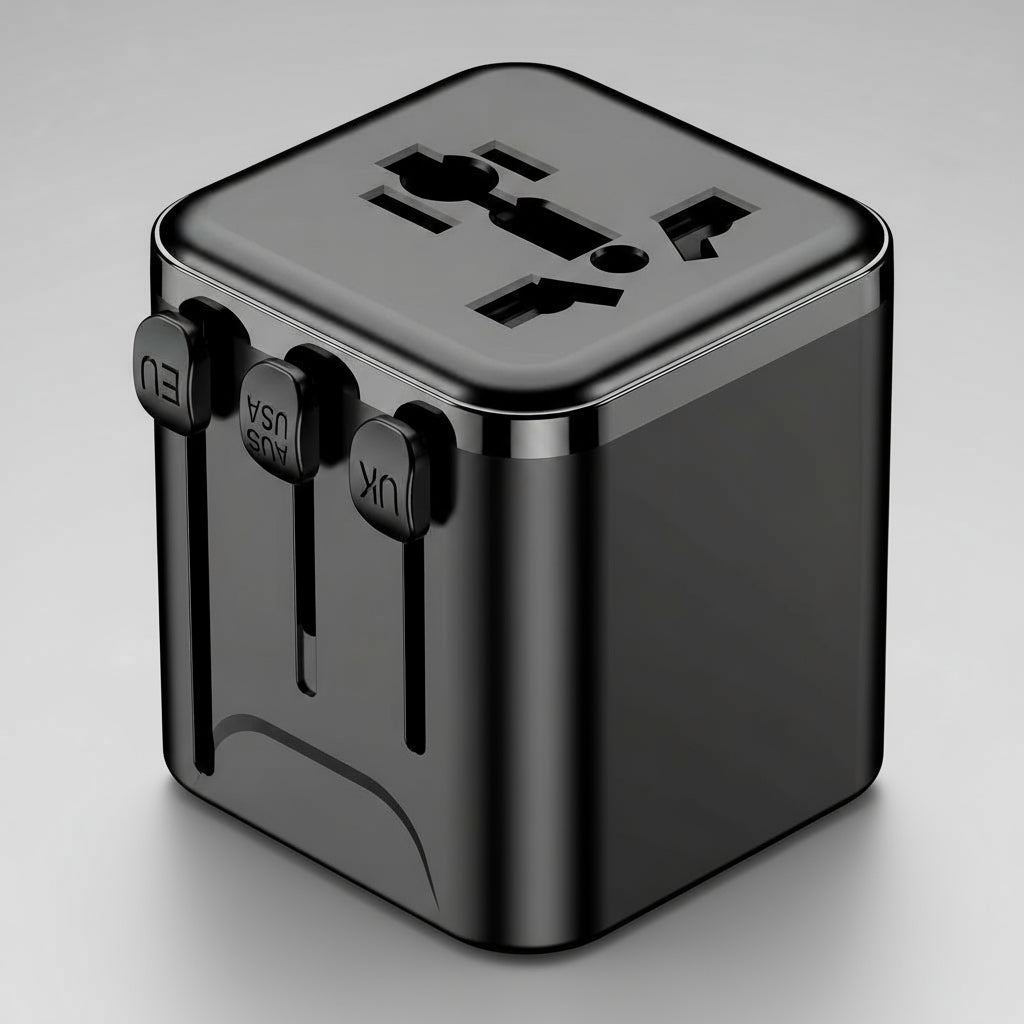 All-in-One International Plug Adapter – Perfect for Every Destination
